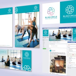 Bliss Circle Yoga Branding Development