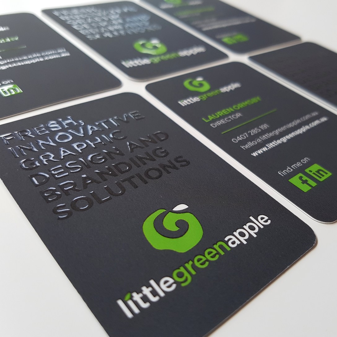 Little Green Apple business cards